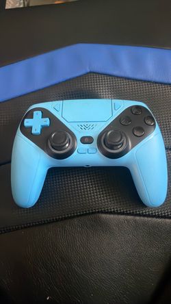 Blue Wireless Gaming Controller