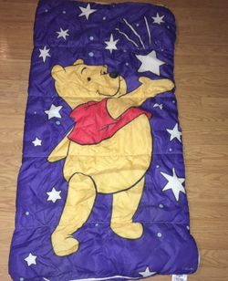 Winnie the Pooh sleeping bag