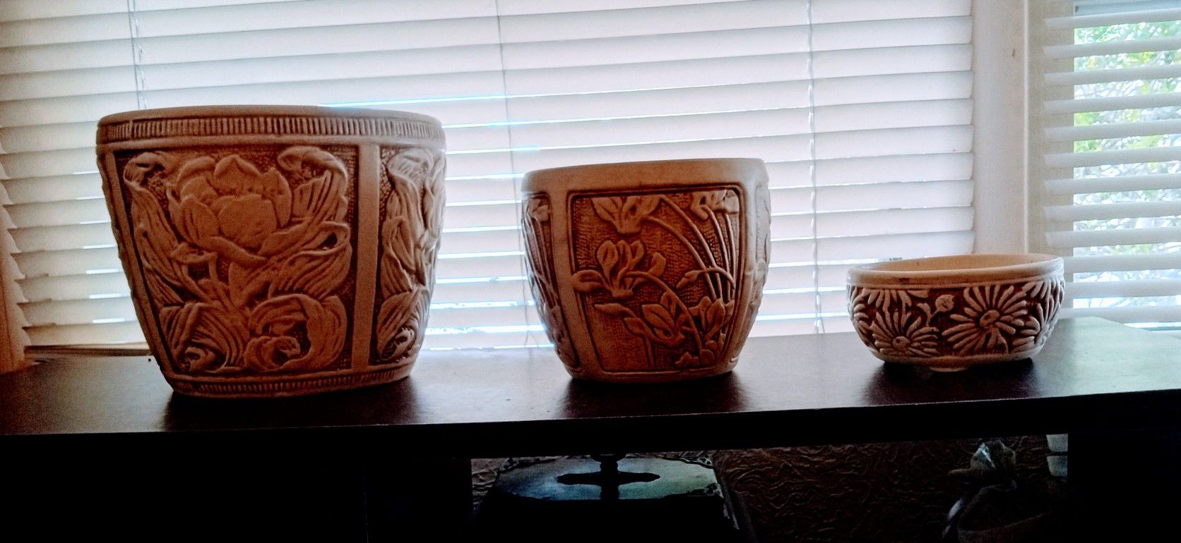 Weller Ivory Knifewood - Three Piece Lot 