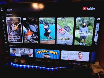 43 Inch -Onn Roku Smart TV -(1080p LED)- Comes With Remote, Legs & Power Cord