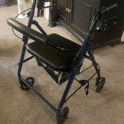 Walker With Seat