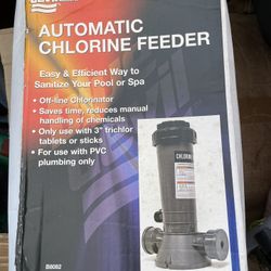 Chlorine feeder