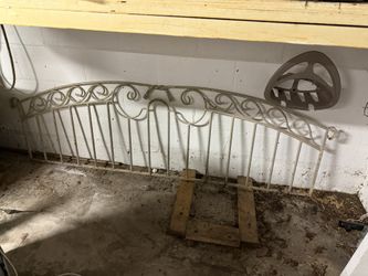Iron Antique Bed Head Board