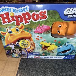 GIANT Hungry Hungry Hippo Game 