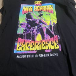 Jimi Hendrix T Shirt Large 