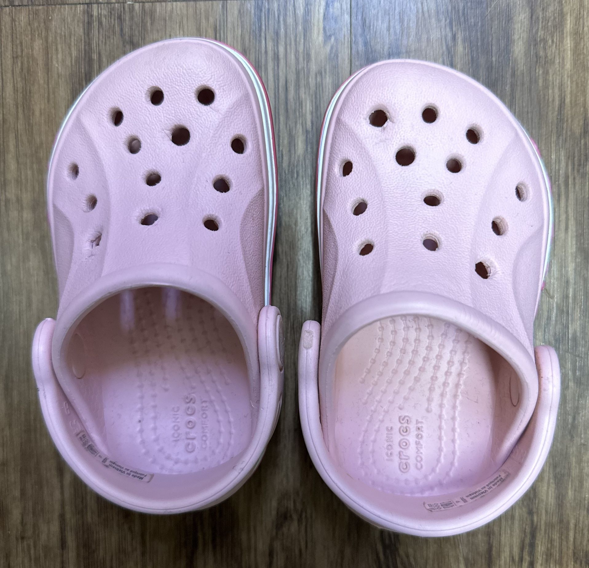 Crocs Baby/toddler Pink Size C5