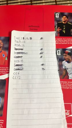 Trade/sell panini World Cup