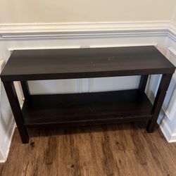 Espresso Console Table / Entryway Table