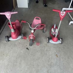 Scooters and triclo para ninos