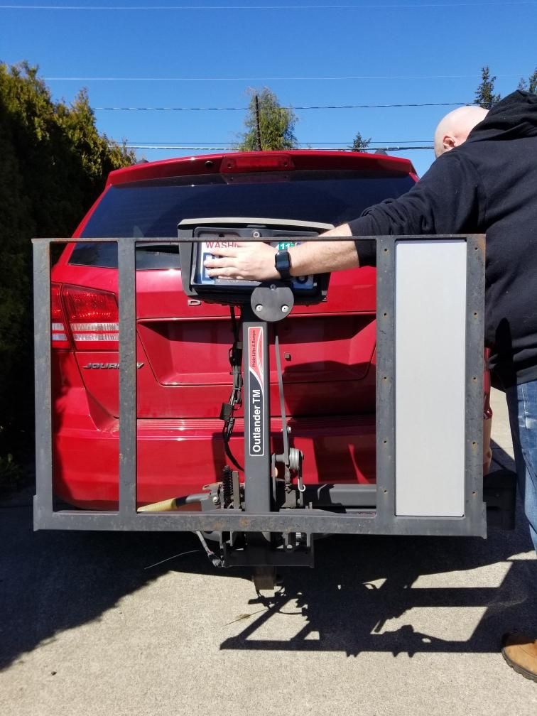 Lift For Power Chair Or Scooter Hitch Connection 750 OBO
