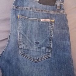 HUDSON DANNY SLOUCHY STRAIGHT JEANS