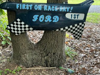 Car Fender Hand Painted Local Artist 