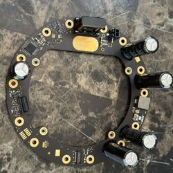  The amplifier boards are damaged Near The 4 Capacitor In Picture
