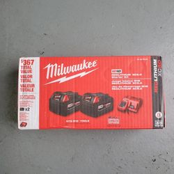 Milwaukee M18 Battery 5.0ah Kit 