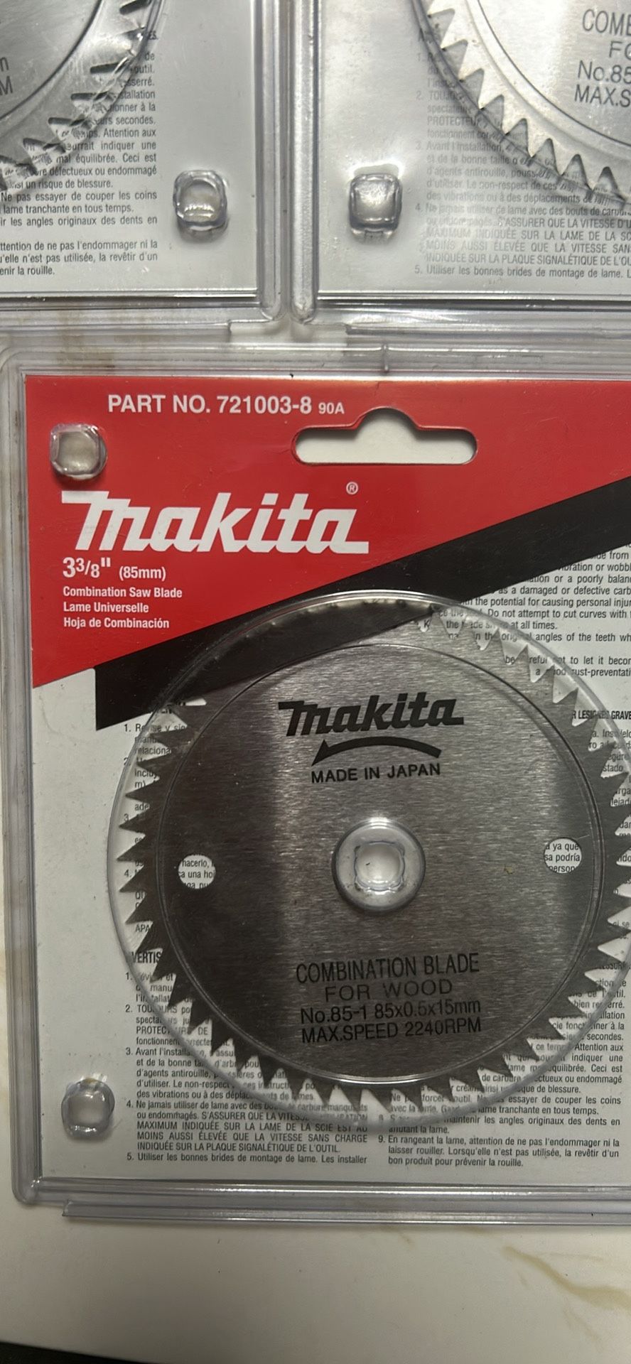 Combination Saw Blade 3-3/8”