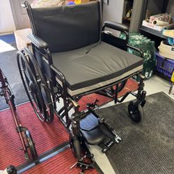Drive XL Wheelchair  W/cushion Seat 22 X 18