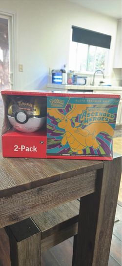 Pokémon TCG Mega Evolution Ascended Heroes Elite Trainer Box 2-Pack