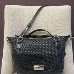 Coach Leather Shoulder Crossbody Bag