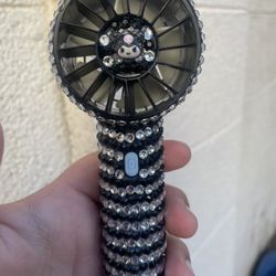 Kuromi Bling Fan 