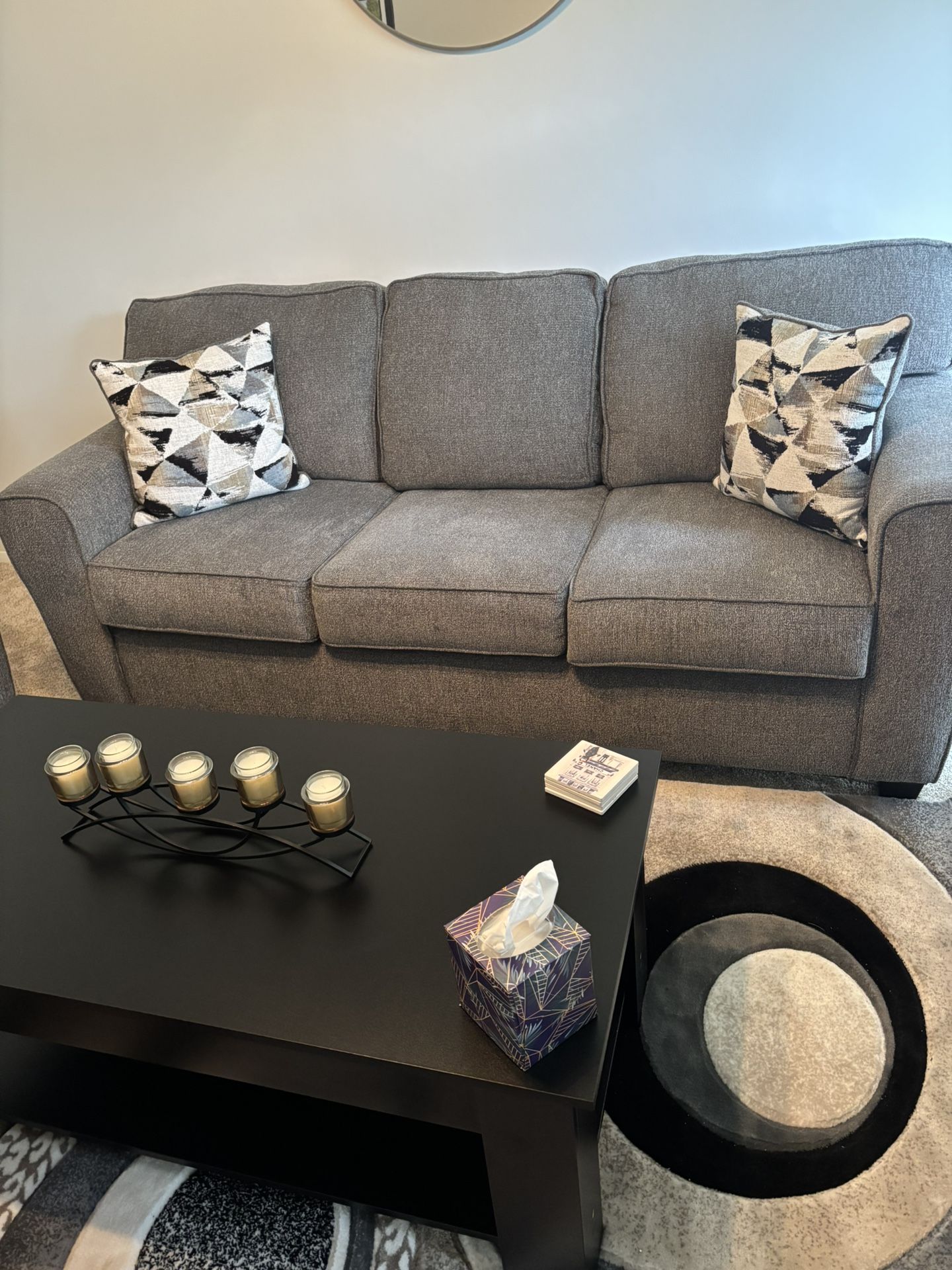 LoveSeat And Couch Pillows Included