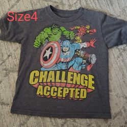 Avengers Tee Shirt Size 4