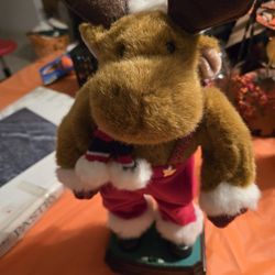 Christmas Moose Plays Song
