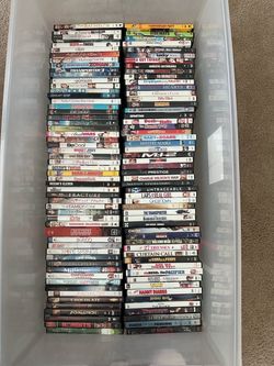 Large collection of DVDs