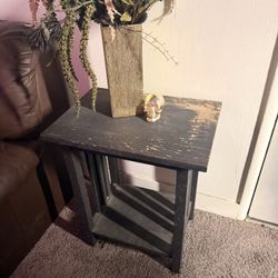 Distressed Side table 
