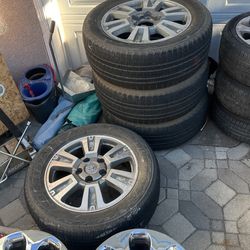 OEM Toyota Tundra Rims with Tires Set of 4