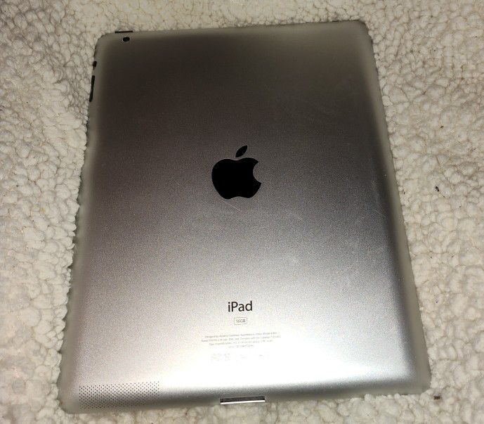 Apple Ipad2 For Repair Or Parts DISABLED