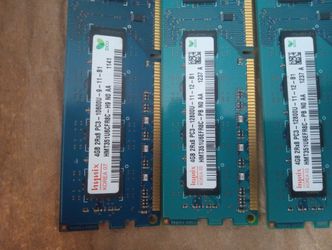 4GB DDR3 (PC3) desktop or server  (2Rx8)
