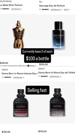 Colognes And Perfumes 