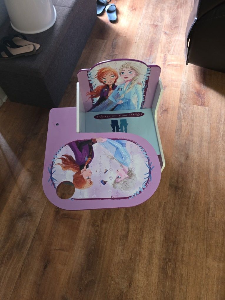 Kids Frozen Table And Chair