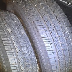 Michelin tires, 245 75 17
