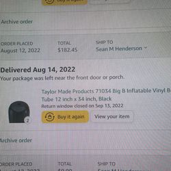 Taylor Made Inflatable Boat Fenders