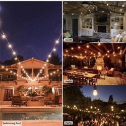 24 ft. 12-Light Filament LED String Light