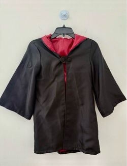Harry Potter Black Cloak Cape Size 125