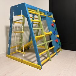 Avenlur Magnolia Indoor Playground 6-in-1 Jungle Gym 