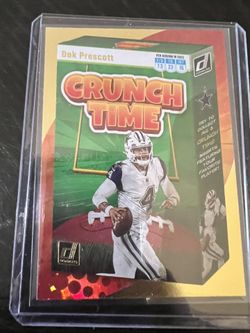 Dak prescott crunch Time donruss