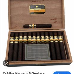 Cohibas Maduro 5 Genios 
