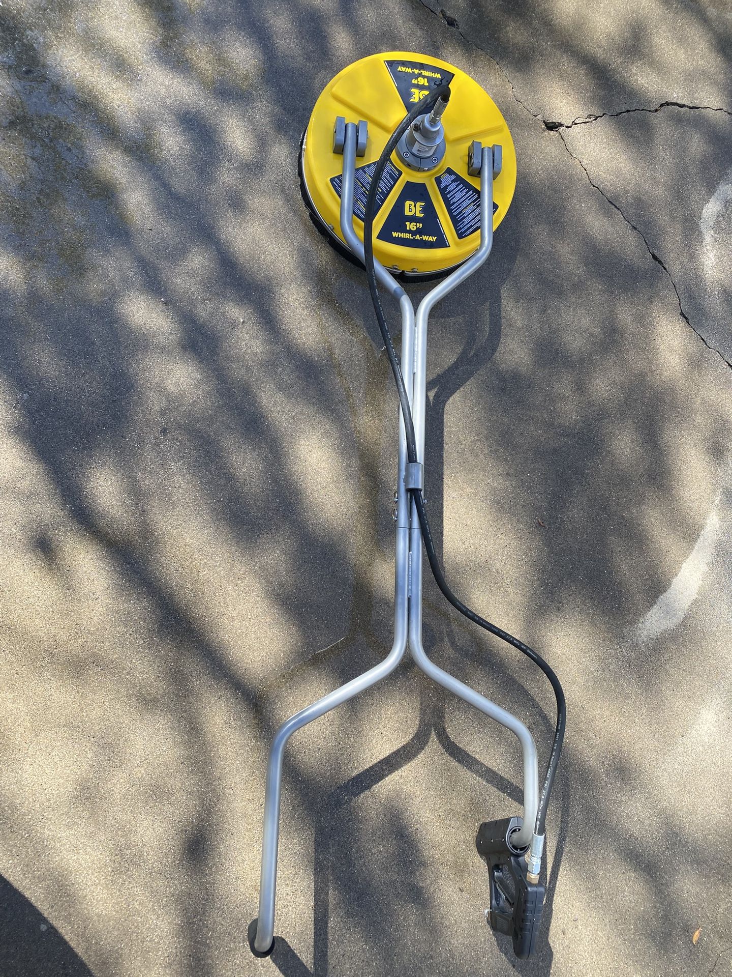 •16”whirlaway surface cleaner