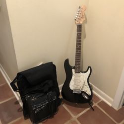 Squier strat Fender guitar 