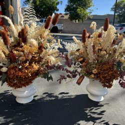 Dried Floral Arrangements For Wedding