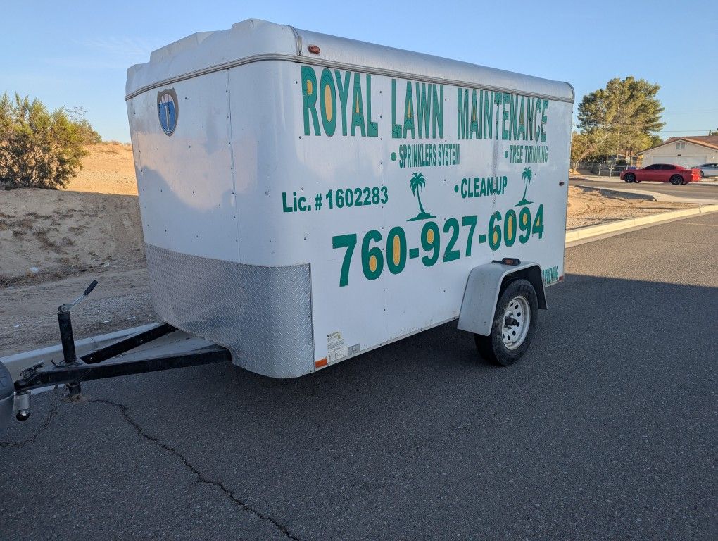 6x10 Enclosed Trailer