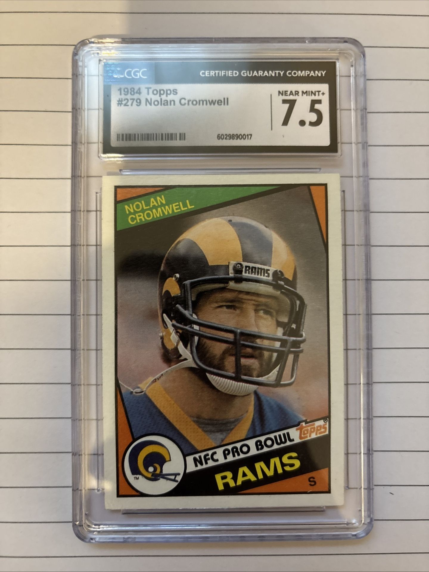 Graded Nolan Cromwell