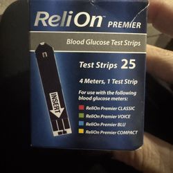 ReliOn Test Strips