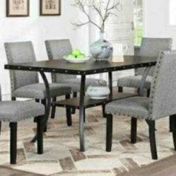 7 Pcs Dining Set