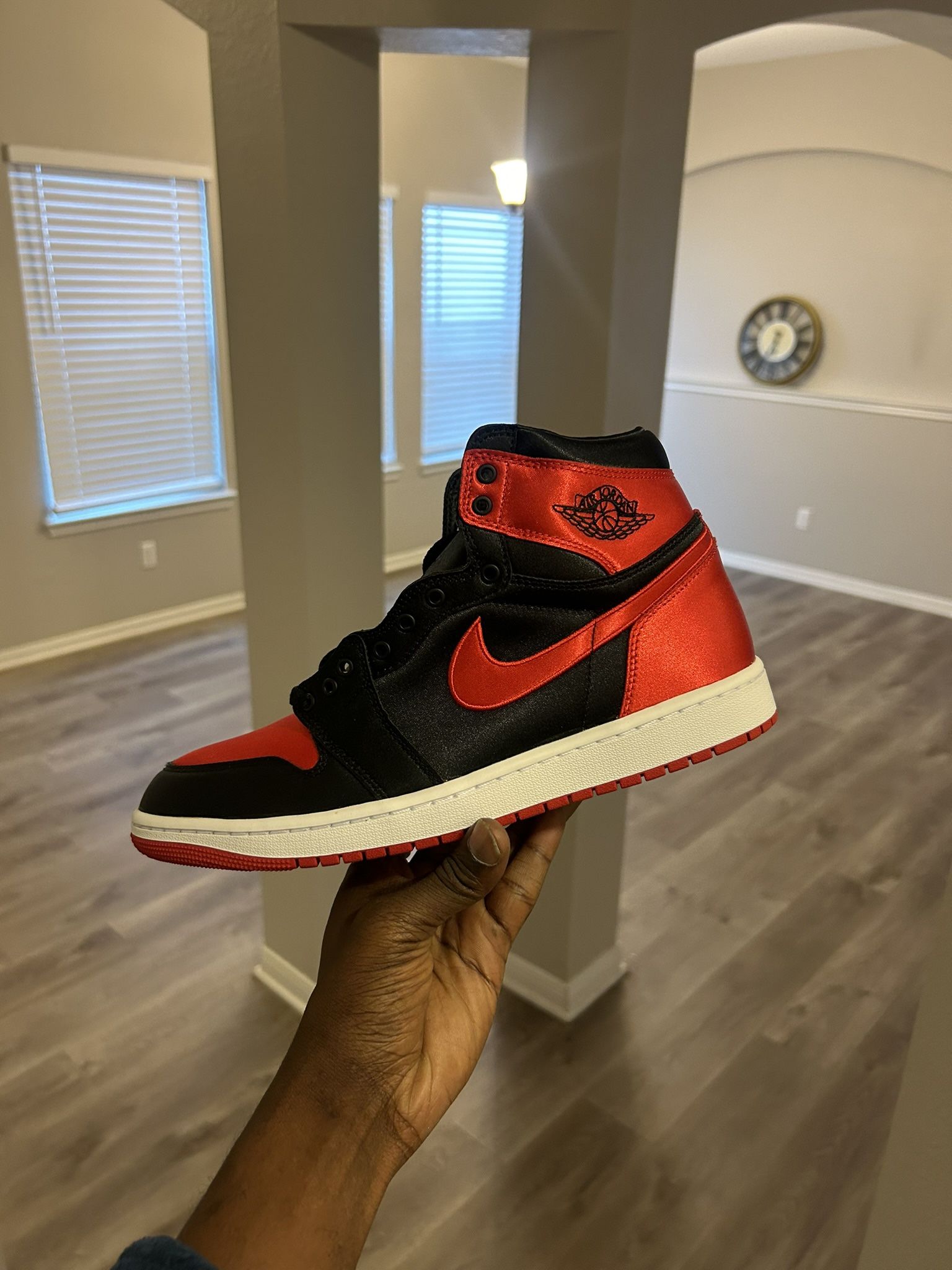Air Jordan 1 Bred Satin,All Products : American Fashion Style Bags On Sale