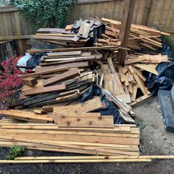 FREE Cedar for Fire wood or craft 