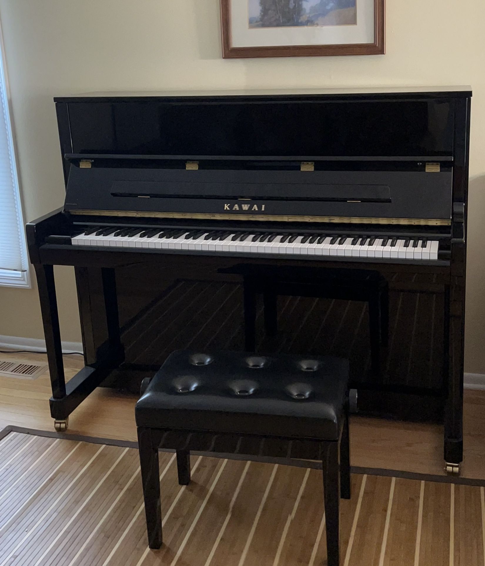 Kawai 48”K-300 Upright Piano Pre-own